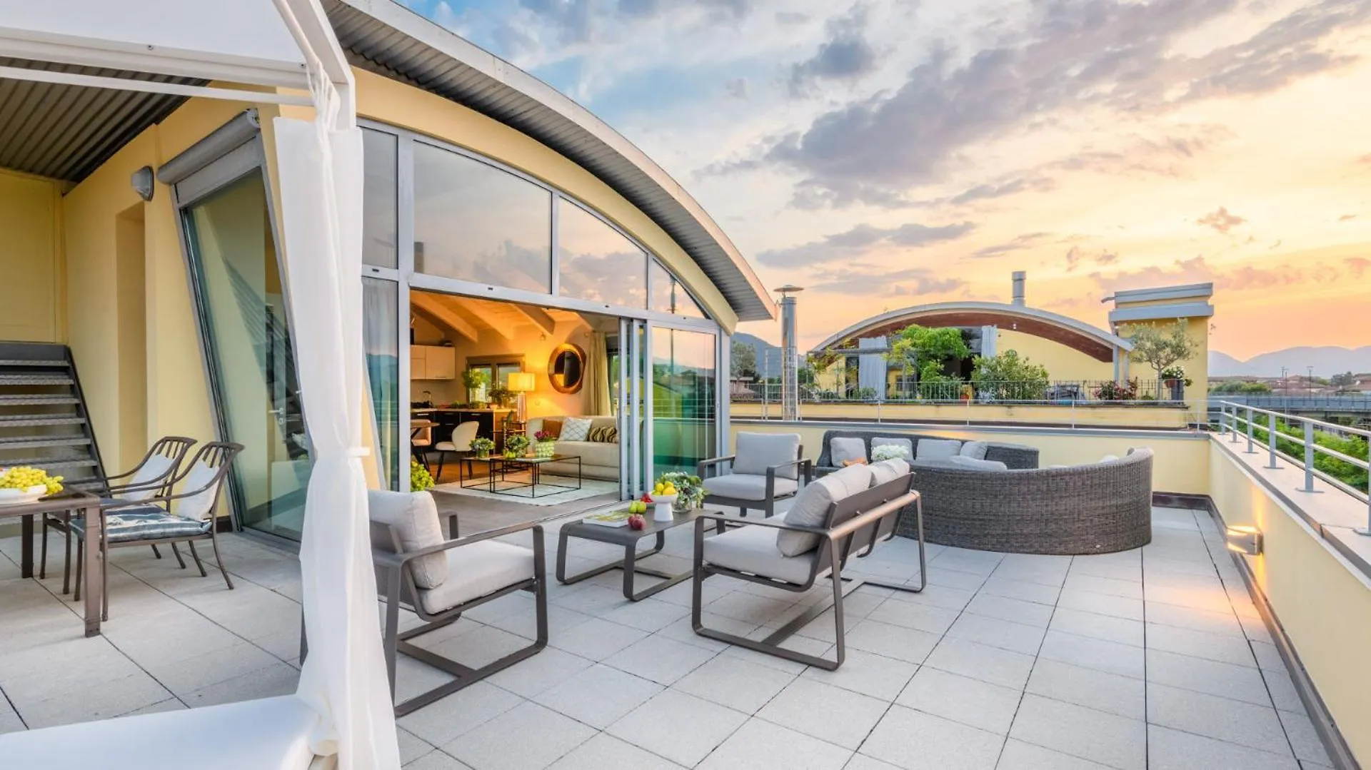 Luce Terrace Panoramic Loft With Elevator, Park In Lucca Apartment