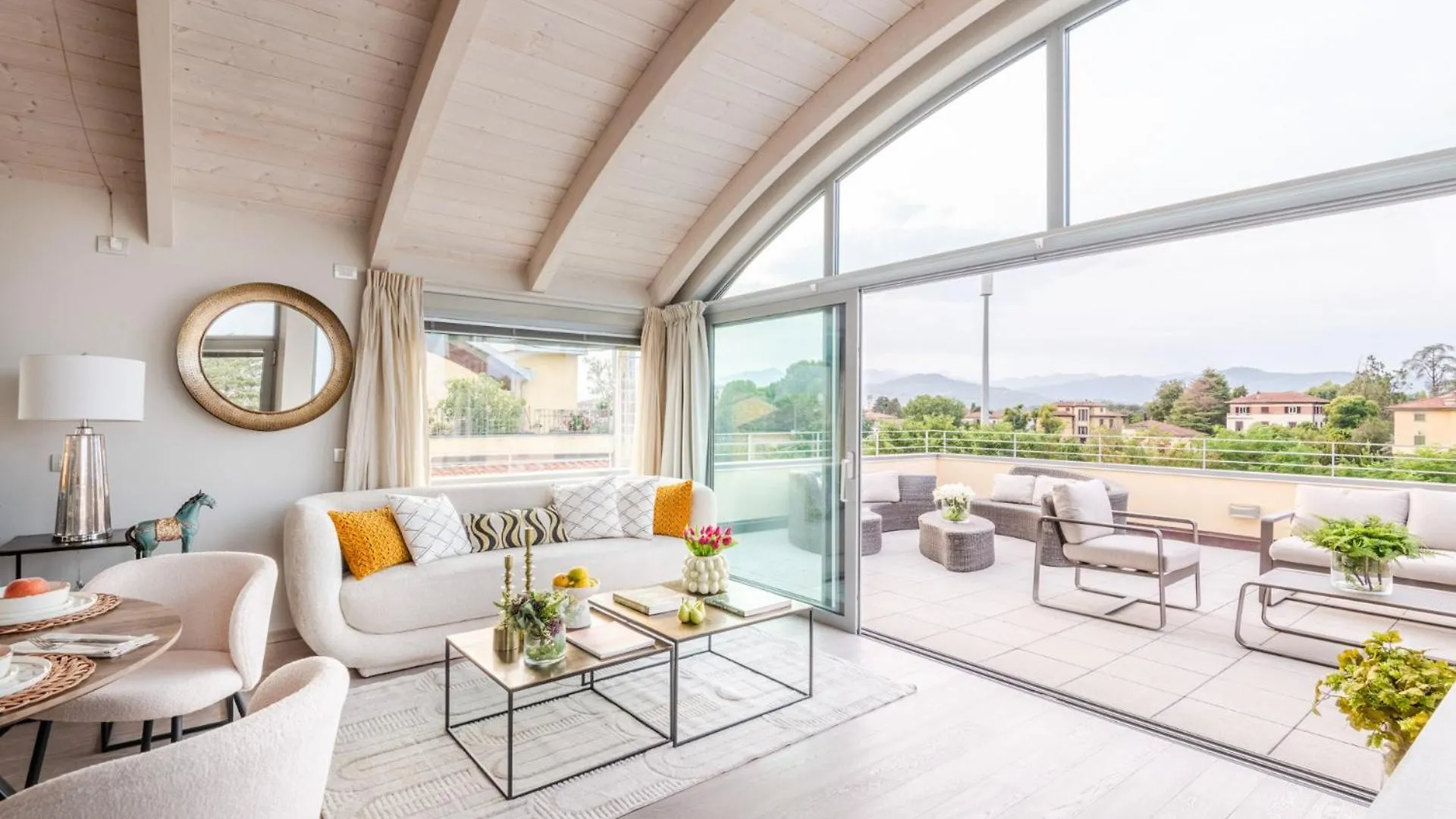 Luce Terrace Panoramic Loft With Elevator, Park In Lucca Apartment